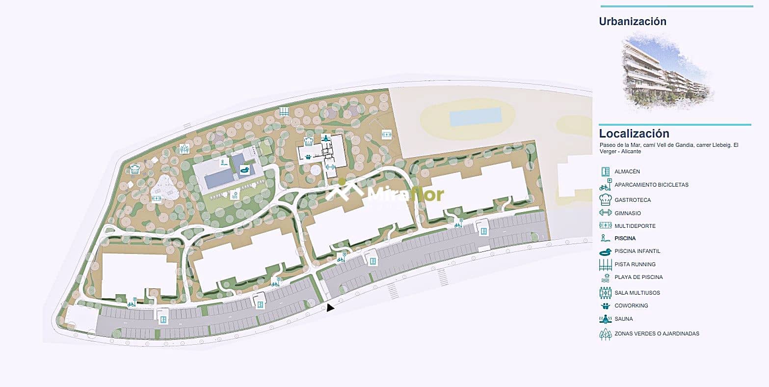 3 soverom Leilighet til salgs i El Vergel / Verger med svømmebasseng - € 242 000 (Ref: 9247008)