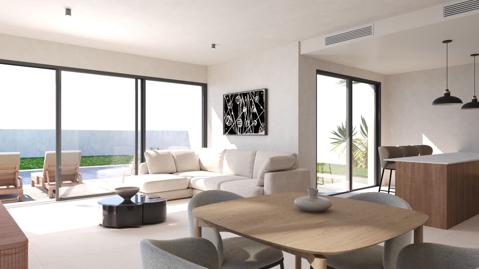 3 bedroom Villa for sale in Els Poblets with pool - € 585,000 (Ref: 9257079)