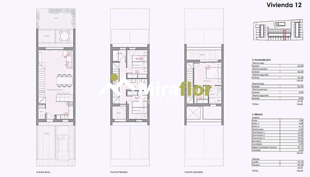 3 soverom Rekkehus til salgs i El Vergel / Verger med svømmebasseng - € 375 000 (Ref: 9606676)