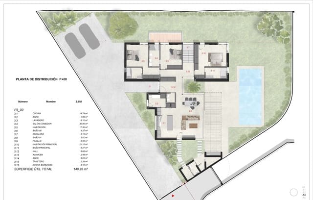 Chalet de 3 habitaciones en Dénia en venta con piscina - 1.150.000 € (Ref: 9624185)