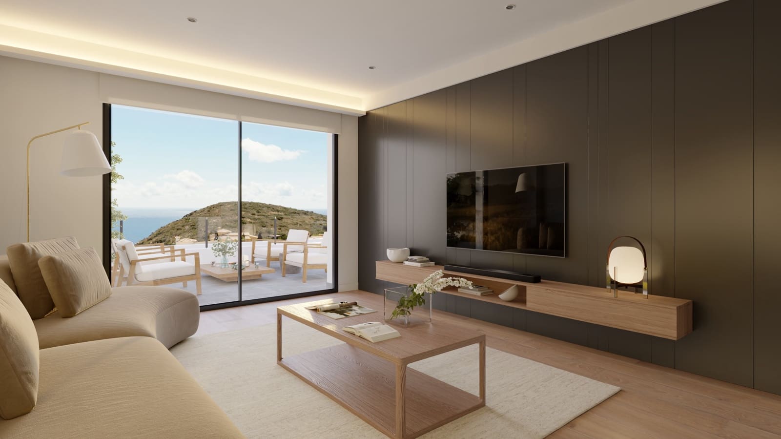 2 makuuhuone Huoneisto myytävänä paikassa Benitachell / Benitatxell mukana uima-altaan - 473 000 € (Ref: 9795257)
