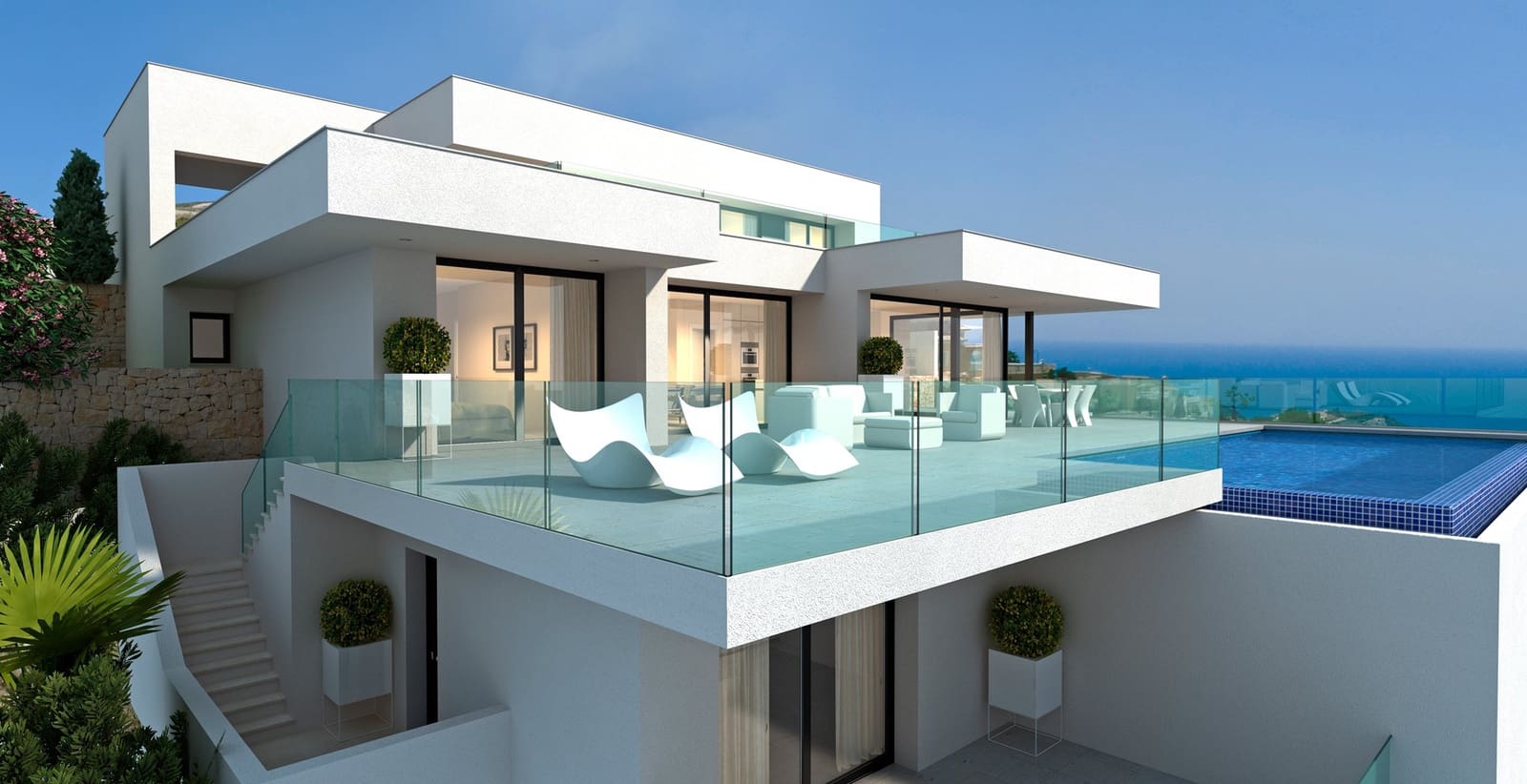 3 sovrum Villa till salu i Benitachell / Benitatxell med pool - 2 350 000 € (Ref: 9795261)