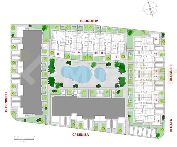 2 camera da letto Appartamento in vendita in El Vergel / Verger con piscina - 259.000 € (Rif: 9921389)