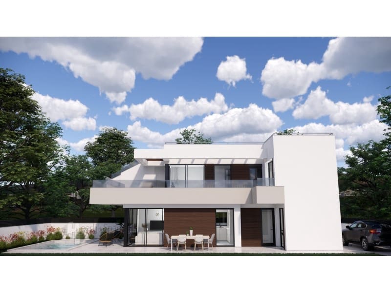 3 Zimmer Villa zu verkaufen in Pilar de la Horadada mit Pool - 420.000 € (Ref: 10003664)