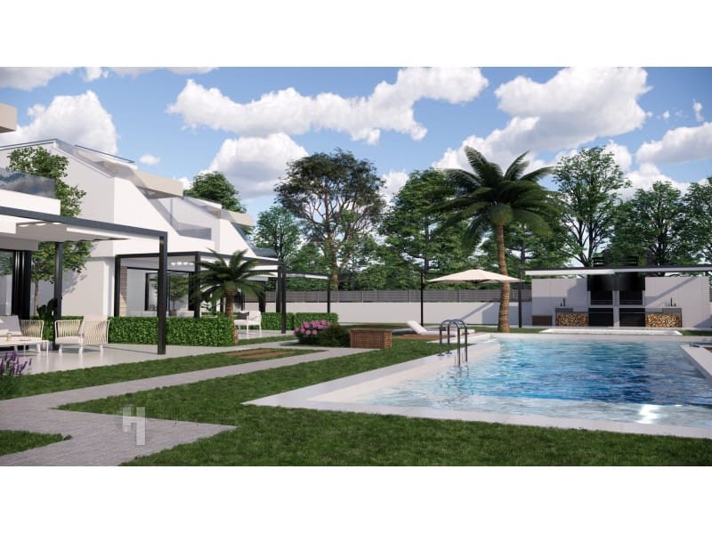 3 Zimmer Villa zu verkaufen in Pilar de la Horadada mit Pool - 420.000 € (Ref: 10003664)