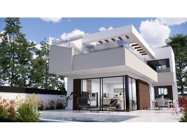 3 Zimmer Villa zu verkaufen in Pilar de la Horadada ciudad, Pilar de la Horadada mit Pool - 420.000 € (Ref: 10003664)