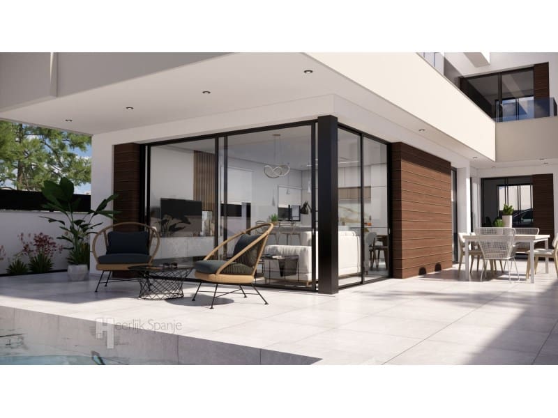 3 Zimmer Villa zu verkaufen in Pilar de la Horadada mit Pool - 420.000 € (Ref: 10003664)