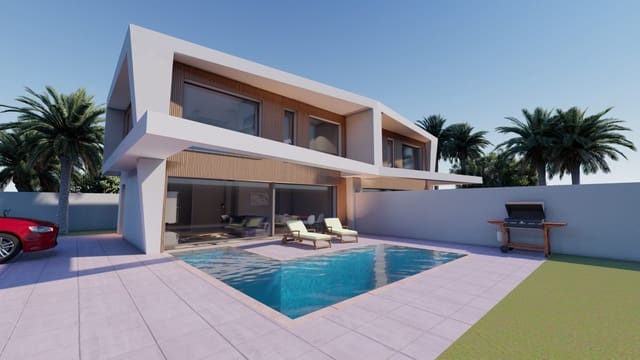3 Zimmer Doppelhaus zu verkaufen in Gran Alacant, Santa Pola mit Pool - 435.000 € (Ref: 10003731)