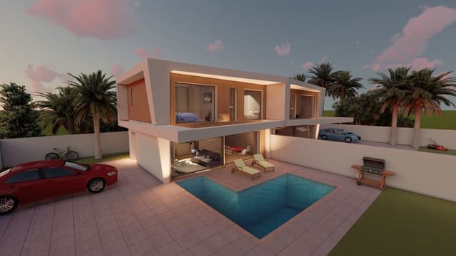 3 Zimmer Doppelhaus zu verkaufen in Gran Alacant, Santa Pola mit Pool - 435.000 € (Ref: 10003731)