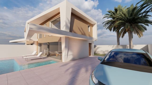 3 Zimmer Doppelhaus zu verkaufen in Gran Alacant, Santa Pola mit Pool - 435.000 € (Ref: 10003731)
