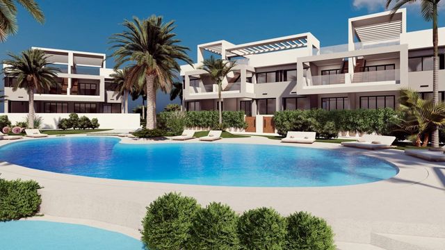 2 camera da letto Bungalow in vendita in Los Balcones - Los Altos, Torrevieja con piscina - 322.900 € (Rif: 10007214)
