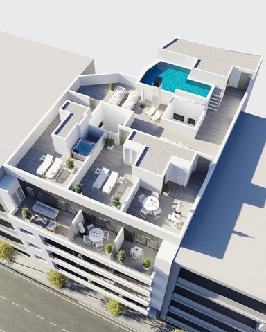 2 chambre Appartement à vendre à Centro - Muelle Pesquero, Torrevieja avec piscine - 299 000 € (Ref: 10025755)