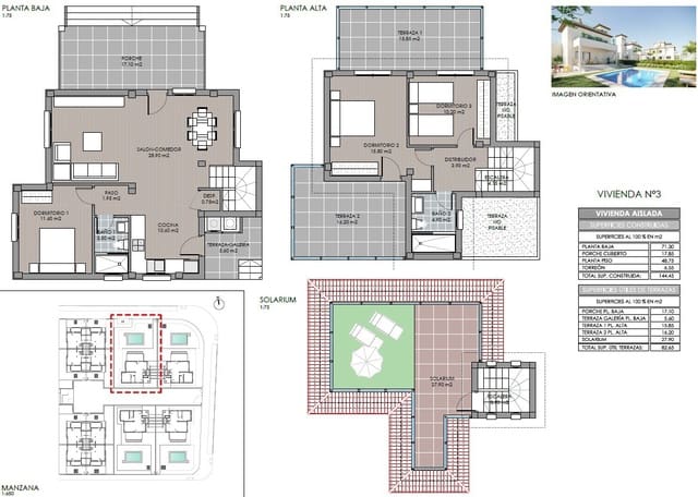 Chalet de 3 habitaciones en La Marina, Elche / Elx en venta con garaje - 649.000 € (Ref: 5152569)