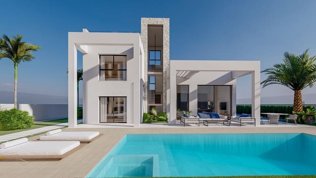 3 makuuhuone Huvila myytävänä paikassa Finestrat mukana uima-altaan 
autotalli - 749 000 € (Ref: 6410142)