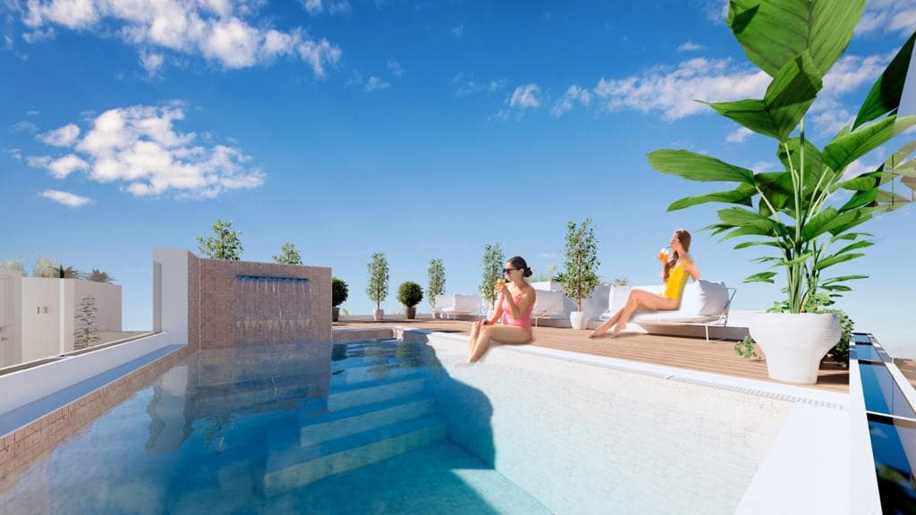 2 Zimmer Penthouse zu verkaufen in Torrevieja mit Pool Garage - 421.000 € (Ref: 6410492)