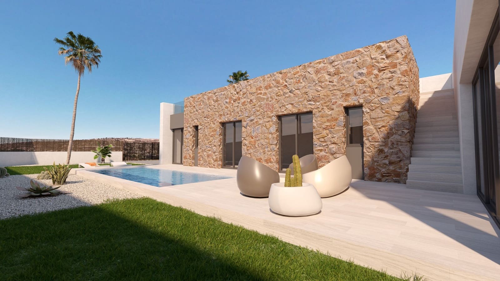 3 slaapkamer Villa te koop in Algorfa met zwembad - € 499.000 (Ref: 6957493)