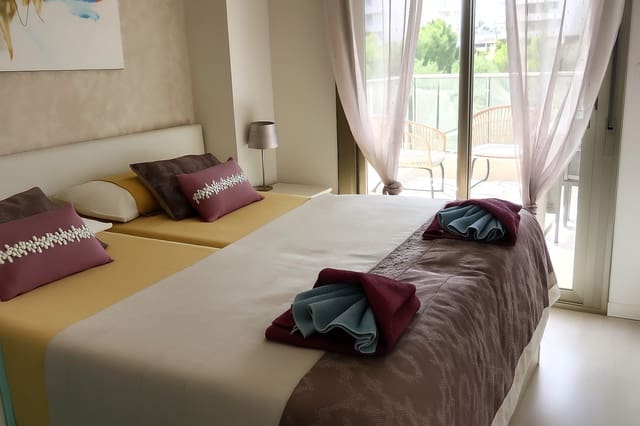 2 sypialnia Apartament na kwatery wakacyjne w Villamartin, Orihuela z basenem garażem - 525 € (Ref: 6968365)