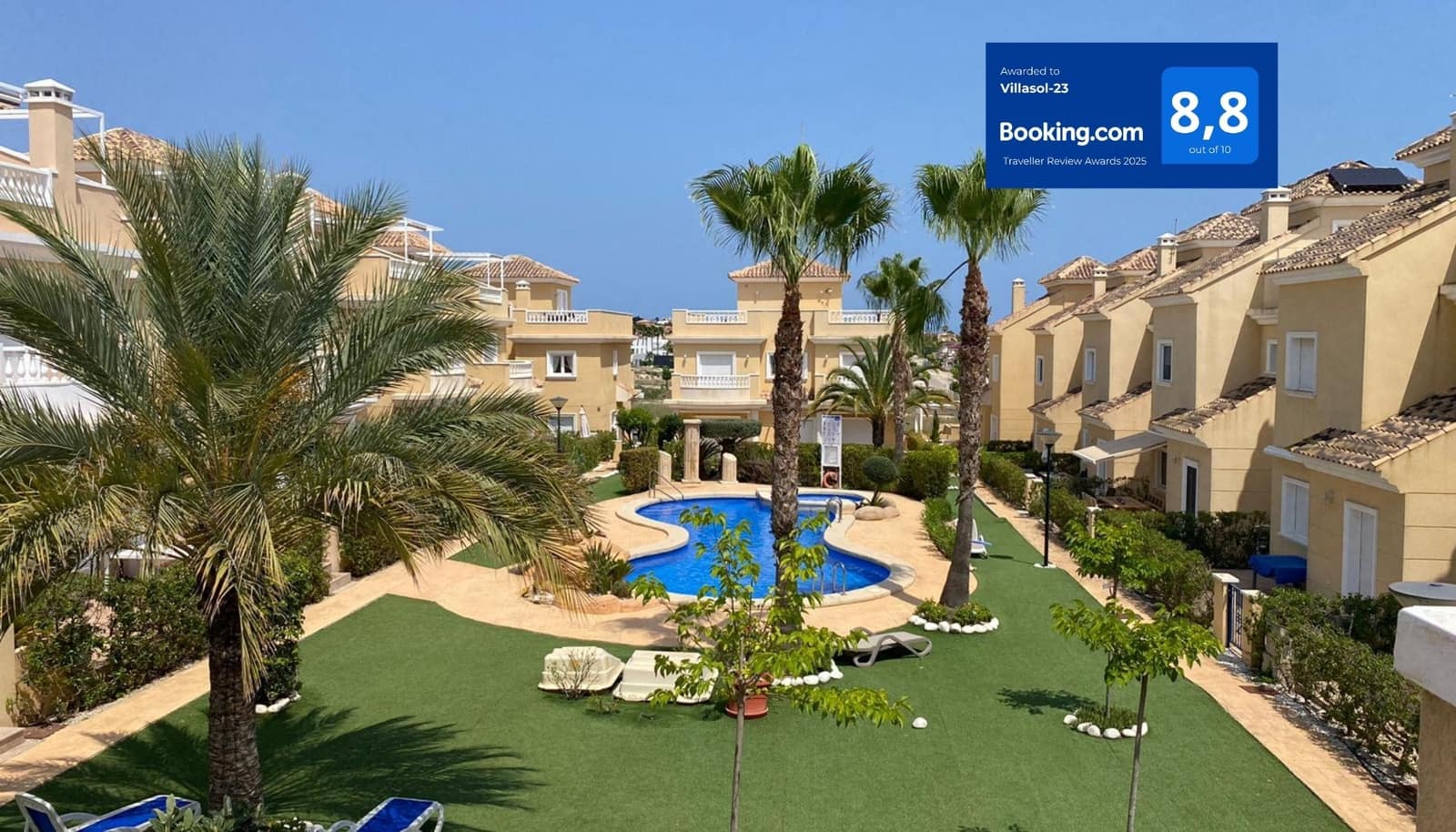 Appartement de 2 chambres de location de vacances à La Marina avec piscine garage - 420 € (Ref: 6968368)