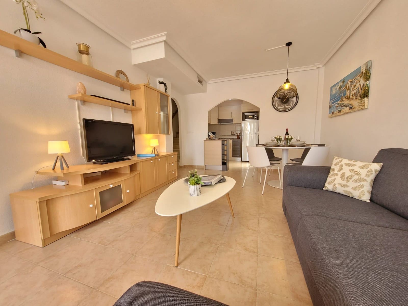 2 bedroom Terraced Villa for holiday rental in La Marina with pool - € 399 (Ref: 6968378)