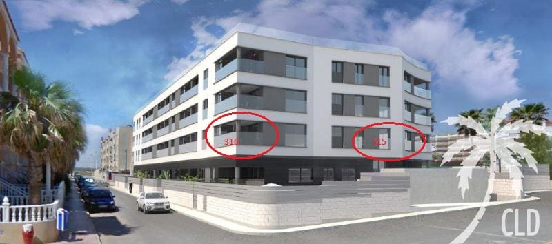 2 soverom Leilighet til salgs i La Mata med svømmebasseng - € 630 (Ref: 6968396)