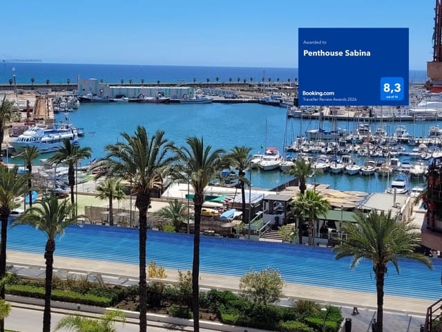 2 makuuhuone Kattohuoneisto lomavuokrausta paikassa Centro - Muelle Pesquero, Torrevieja - 490 € (Ref: 6968410)