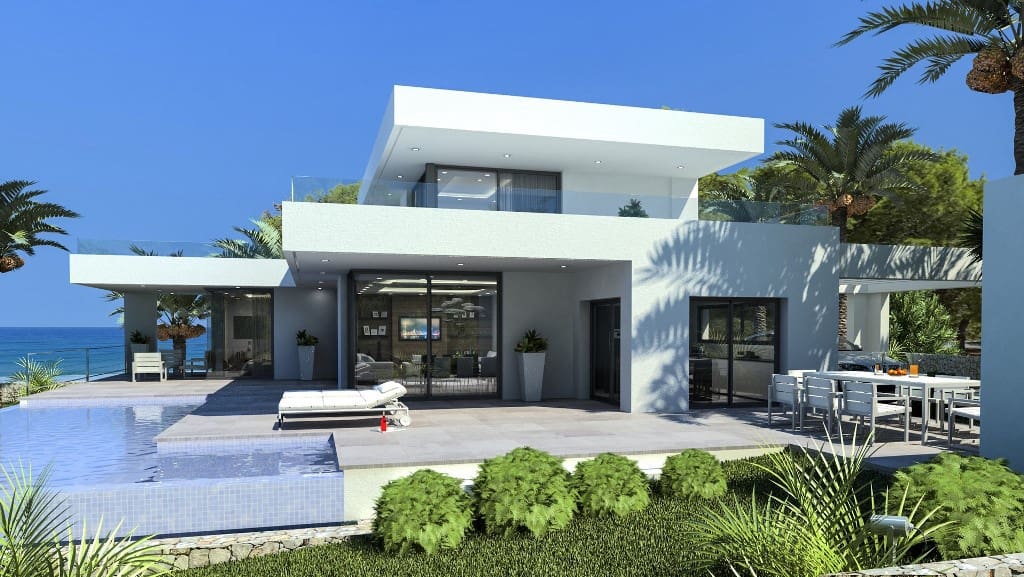 Chalet de 3 habitaciones en Dénia en venta con piscina - 2.250.000 € (Ref: 6968454)