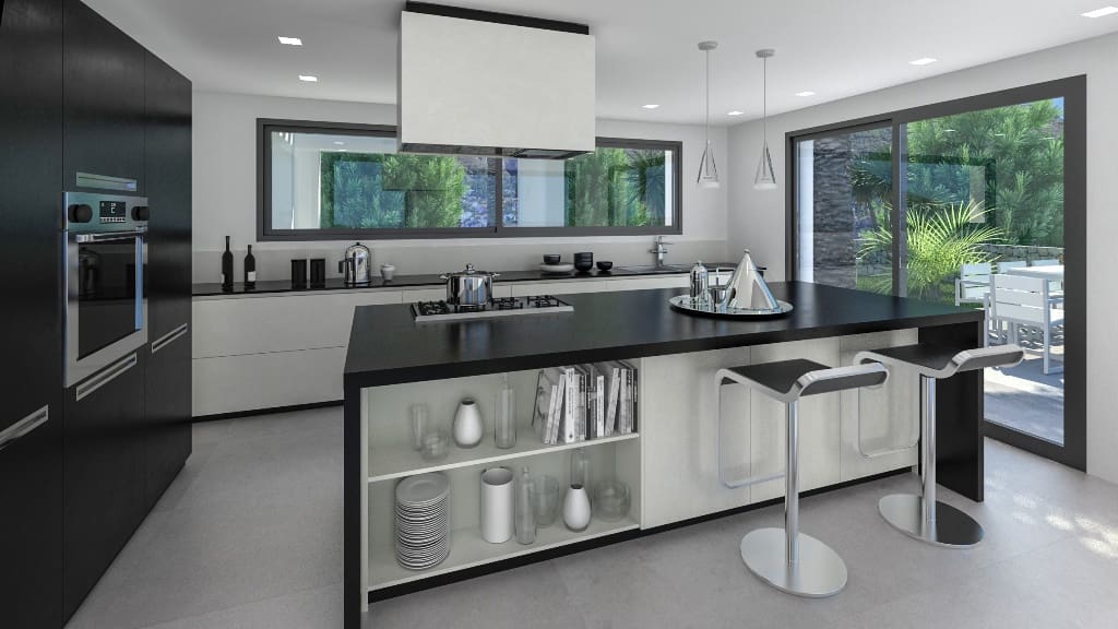 Chalet de 3 habitaciones en Dénia en venta con piscina - 2.250.000 € (Ref: 6968454)