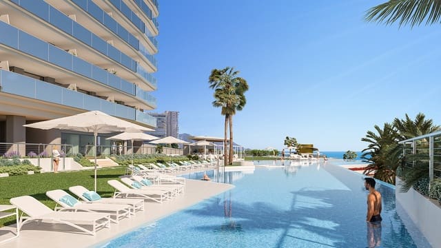 3 soverom Penthouse til salgs i Benidorm med svømmebasseng garasje - € 1 365 000 (Ref: 6968514)