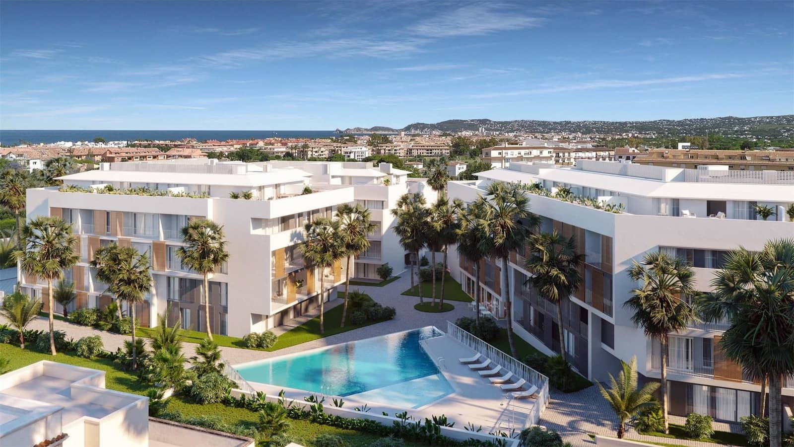 3 Zimmer Apartment zu verkaufen in Javea / Xabia mit Pool - 380.500 € (Ref: 6968571)
