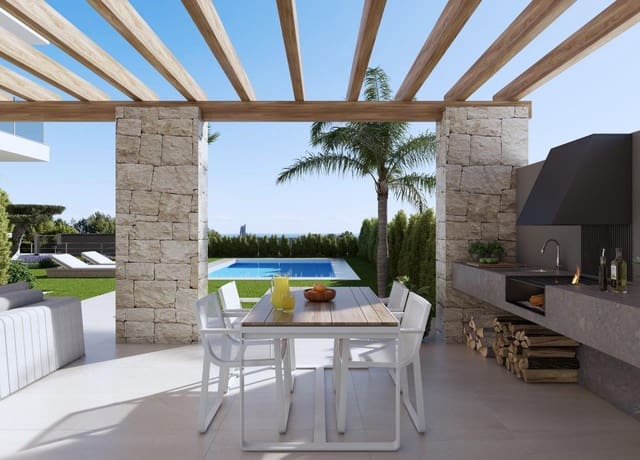 3 sypialnia Willa na sprzedaż w Benidorm z basenem garażem - 795 000 € (Ref: 6968673)