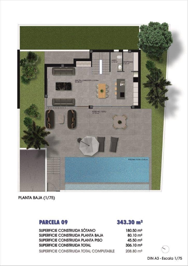 4 bedroom Villa for sale in Rojales with pool garage - € 775,000 (Ref: 7153925)