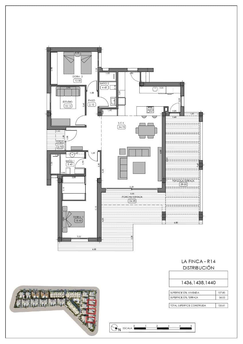 3 camera da letto Villa in vendita in Algorfa con piscina - 549.000 € (Rif: 7154945)