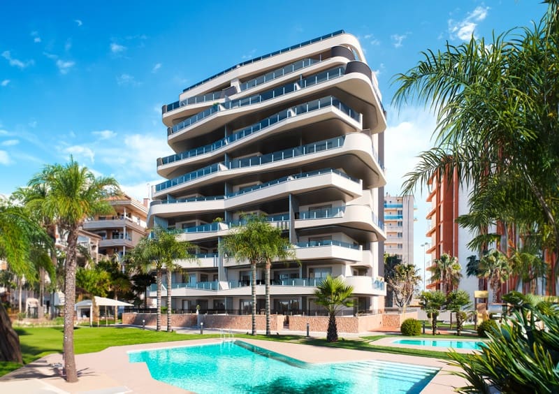2 quarto Apartamento para venda em Guardamar del Segura com piscina - 309 000 € (Ref: 729492)