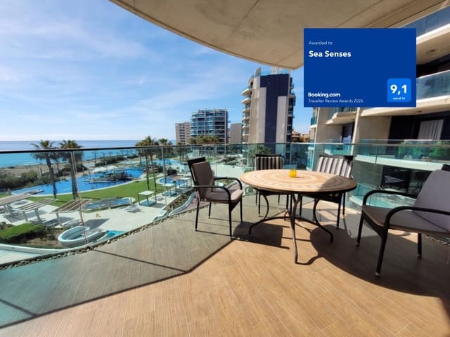 2 makuuhuone Huoneisto lomavuokrausta paikassa Punta Prima, Orihuela mukana uima-altaan 
autotalli - 630 € (Ref: 7359266)