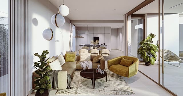 3 sypialnia Willa na sprzedaż w Mar de Cristal, Kartagena z basenem garażem - 495 000 € (Ref: 7446784)