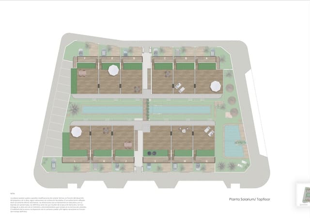 2 chambre Bungalow à vendre à Pilar de la Horadada avec piscine garage - 257 900 € (Ref: 7448964)