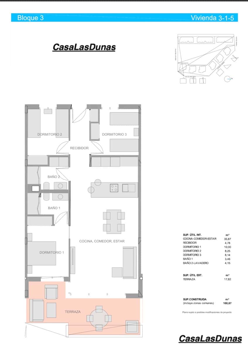 3 bedroom Apartment for sale in El Raso with pool garage - € 259,900 (Ref: 7451208)