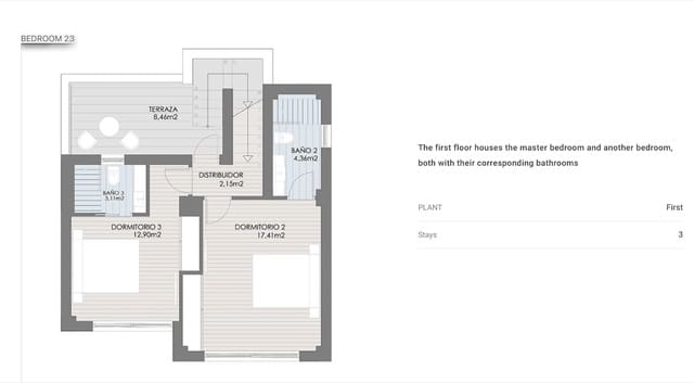 3 bedroom Villa for sale in San Juan de Alicante / Sant Joan d'Alacant with pool garage - € 450,000 (Ref: 7451209)
