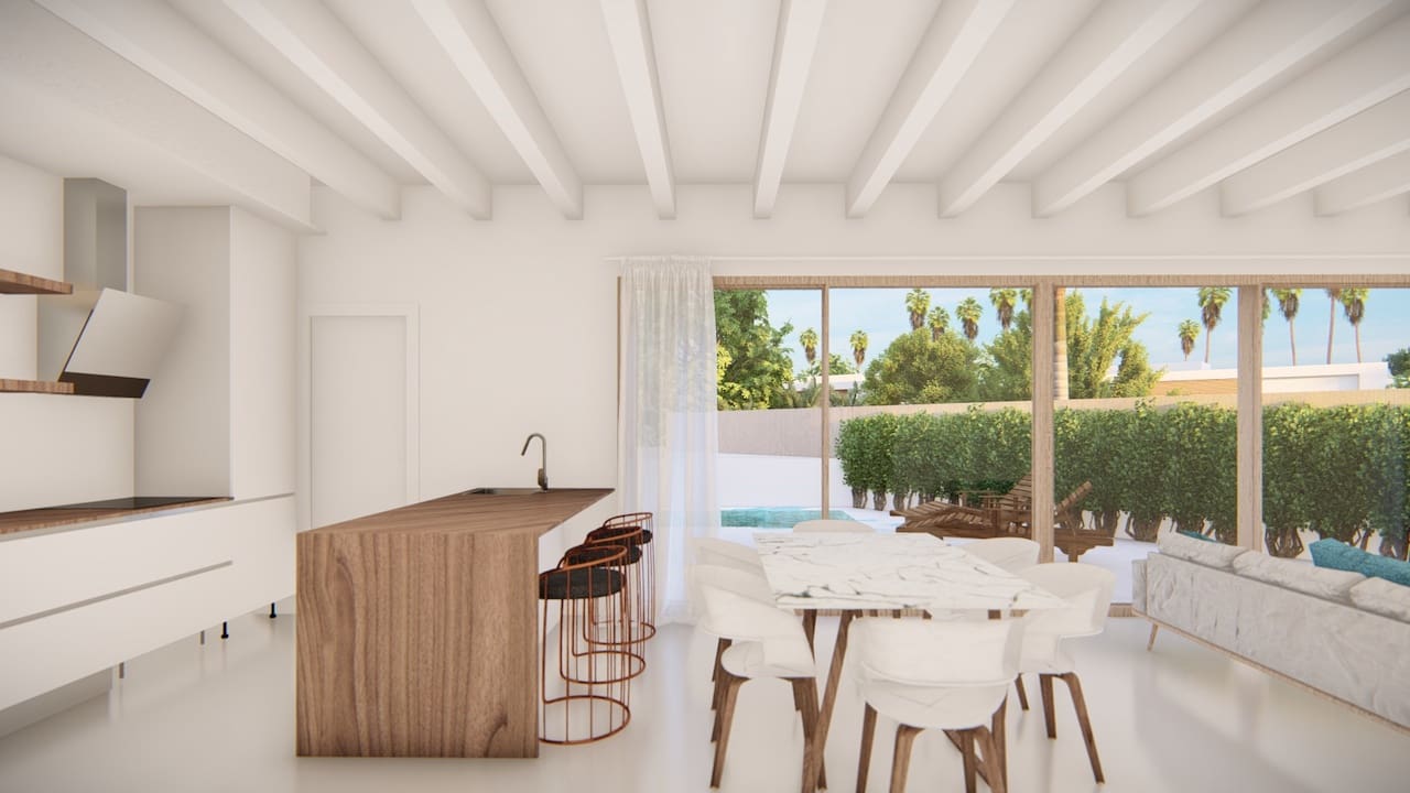 Chalet de 3 habitaciones en San Miguel de Salinas en venta con piscina - 385.000 € (Ref: 7588918)