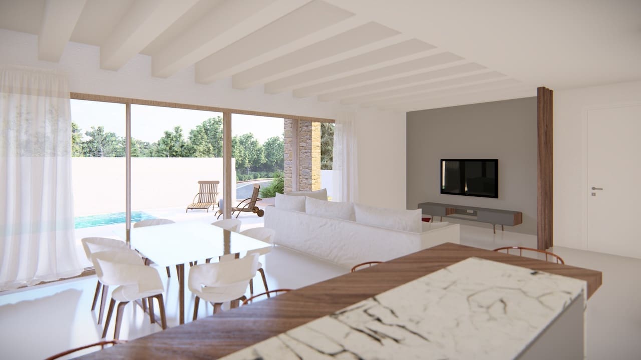 Chalet de 3 habitaciones en San Miguel de Salinas en venta con piscina - 385.000 € (Ref: 7588918)