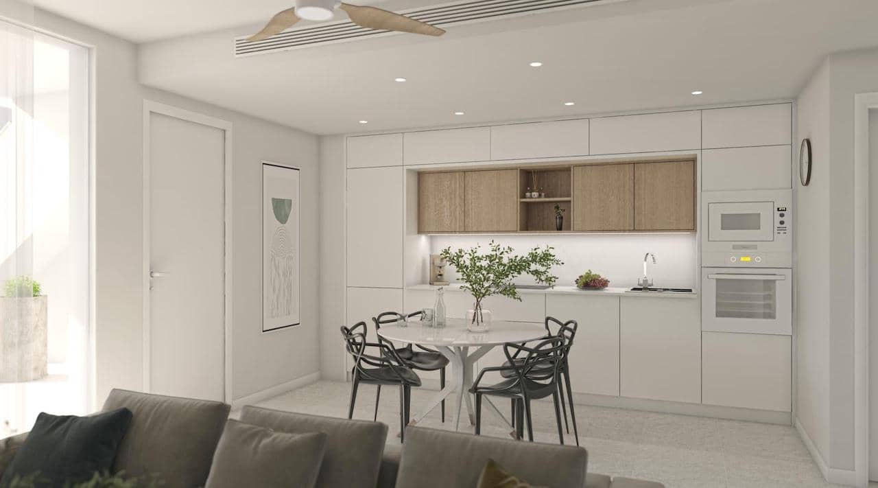 2 Zimmer Apartment zu verkaufen in Alicante / Alacant Stadt mit Pool - 229.900 € (Ref: 7594878)