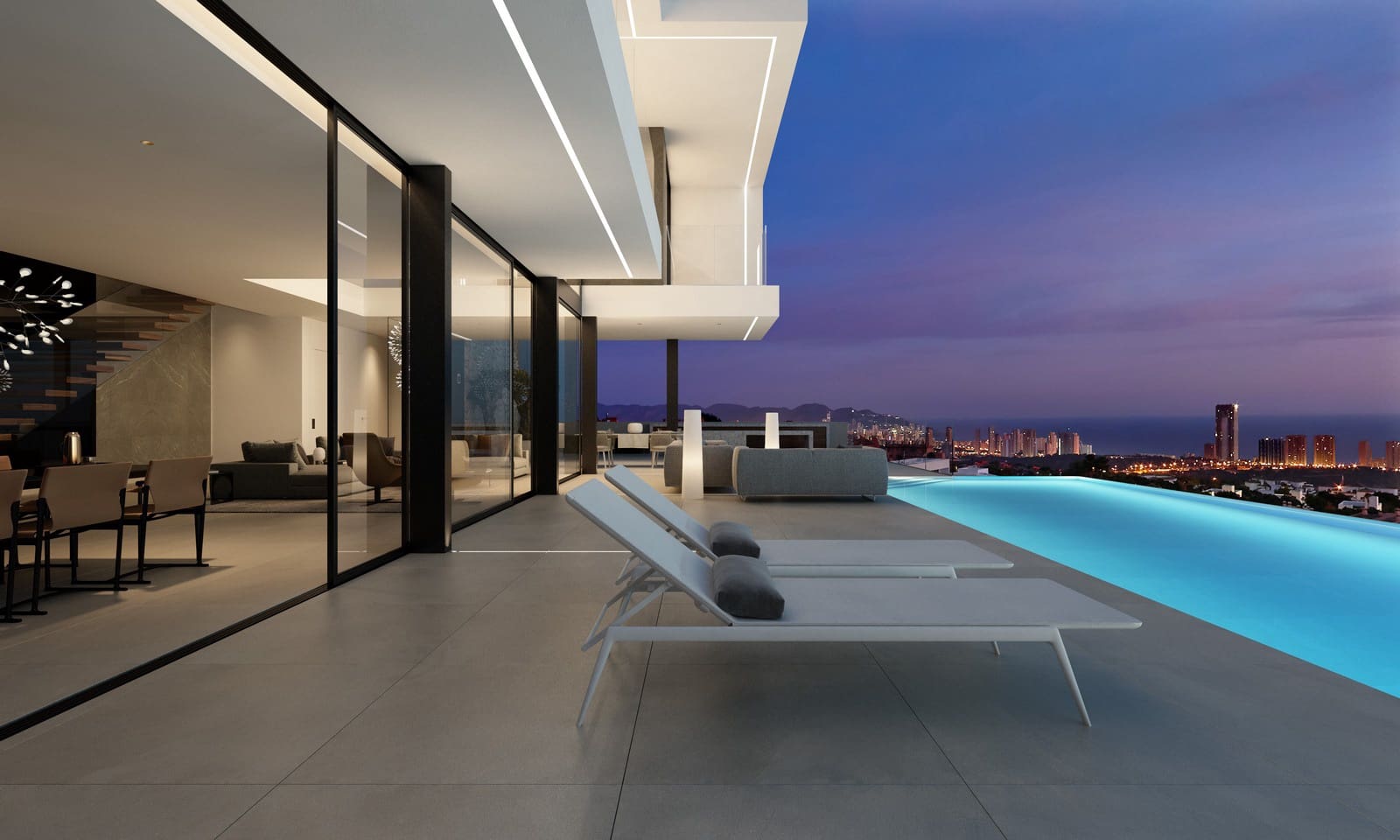 5 chambre Villa/Maison à vendre à Benidorm avec piscine - 2 450 000 € (Ref: 7664381)