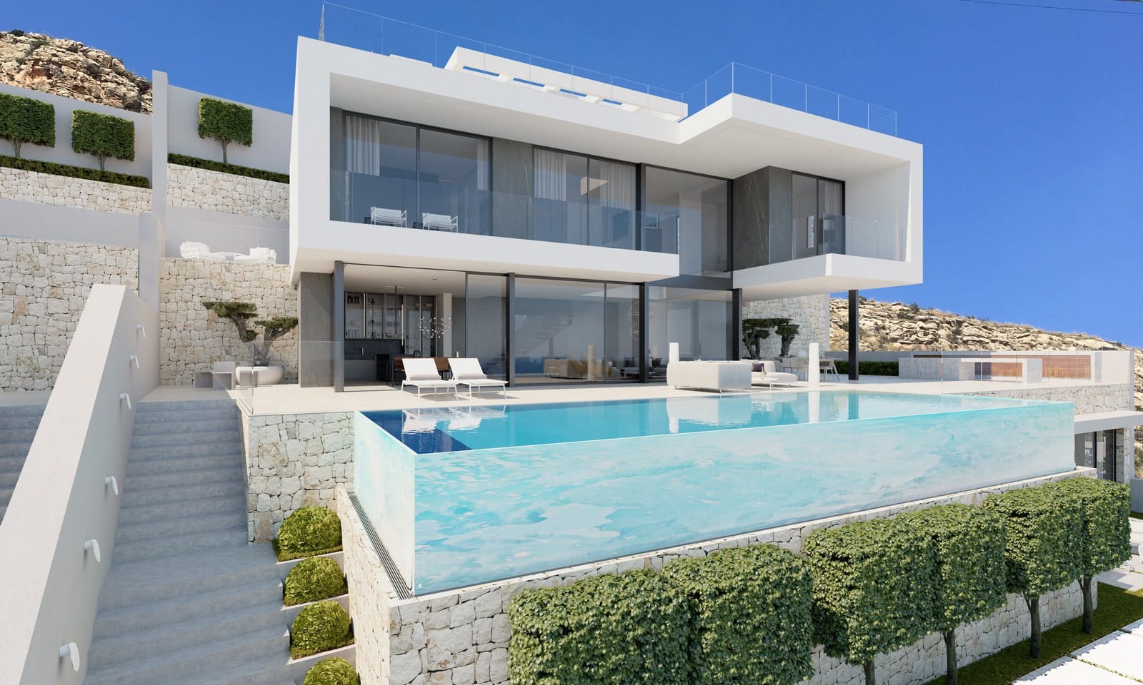 5 chambre Villa/Maison à vendre à Benidorm avec piscine - 2 450 000 € (Ref: 7664381)