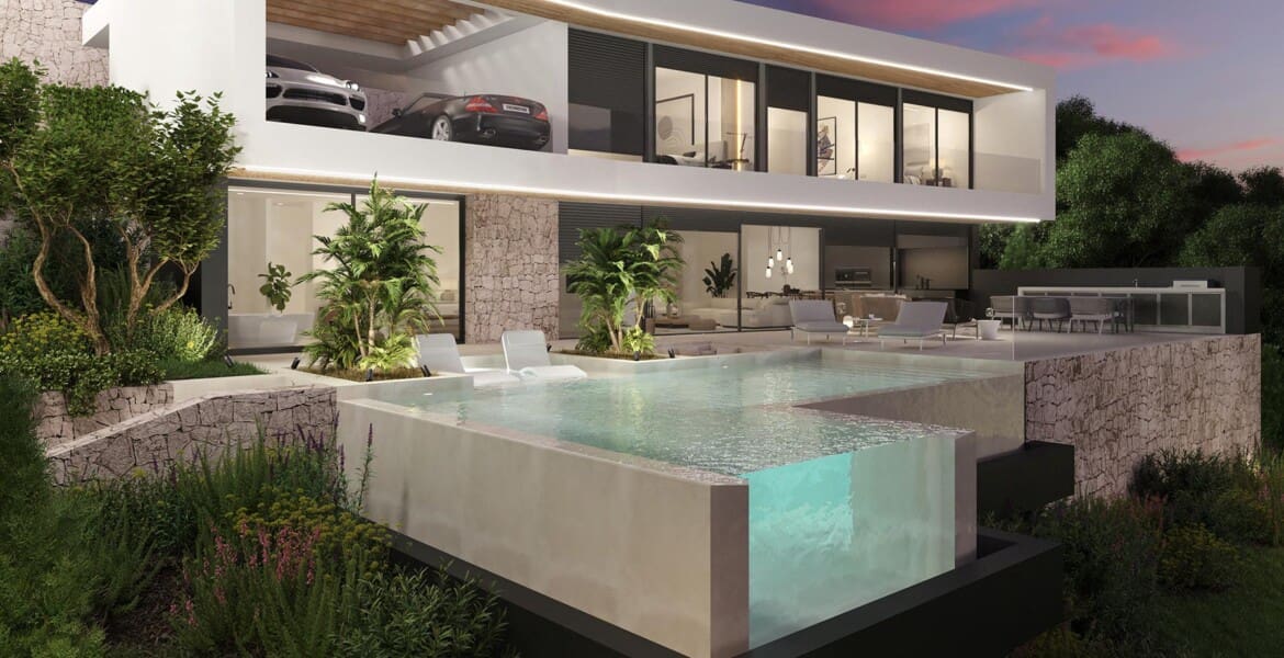 Chalet de 4 habitaciones en Moraira en venta con piscina - 1.730.000 € (Ref: 7664413)