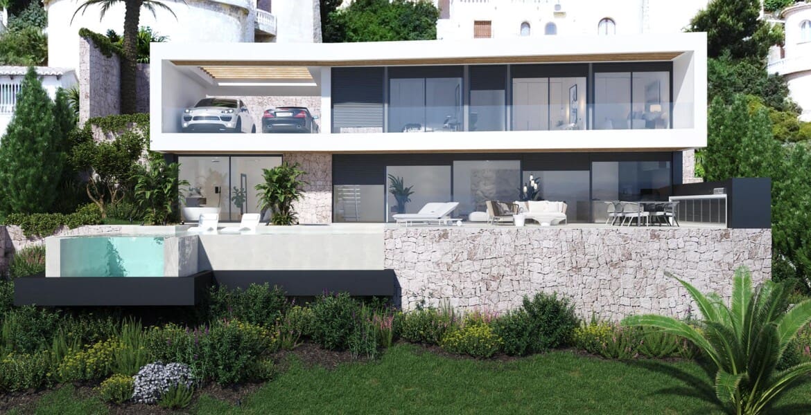 Chalet de 4 habitaciones en Moraira en venta con piscina - 1.730.000 € (Ref: 7664413)