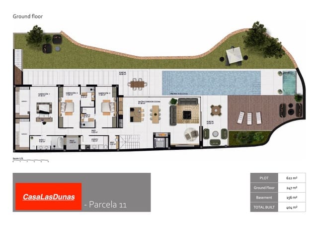 3 Zimmer Villa zu verkaufen in Finestrat mit Pool - 1.250.000 € (Ref: 7693025)