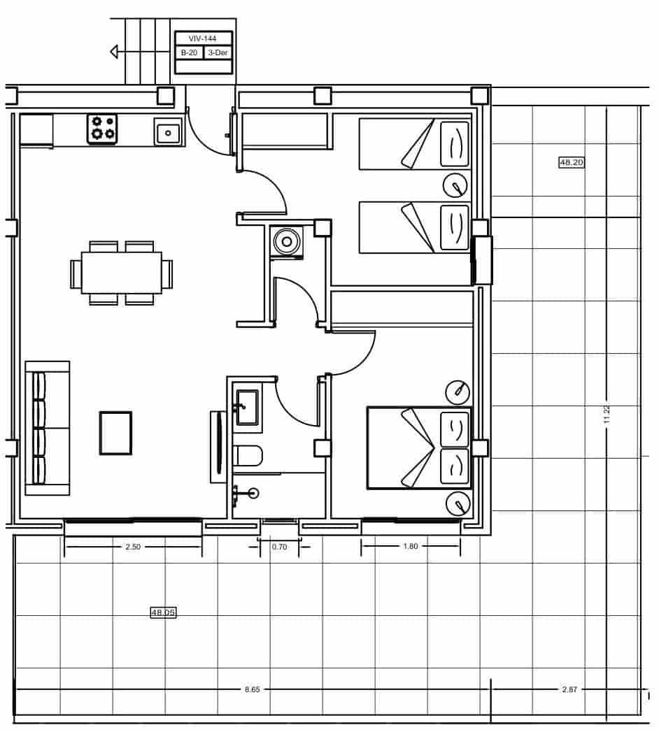 Apartamento de 2 habitaciones en Xeresa en venta con piscina - 271.000 € (Ref: 8166511)