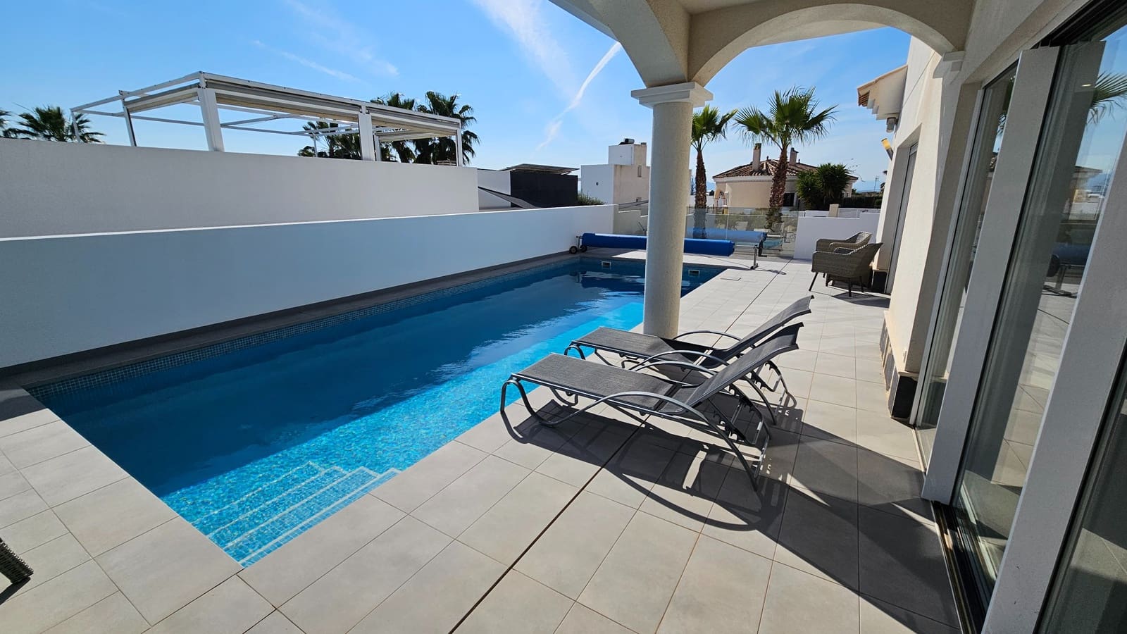 3 camera da letto Villa da affitare come casa vacanza in La Marina con piscina garage - 1.050 € (Rif: 8549793)