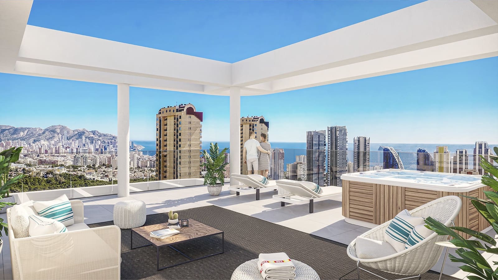 3 slaapkamer Appartement te koop in Benidorm met zwembad - € 800.000 (Ref: 8562497)