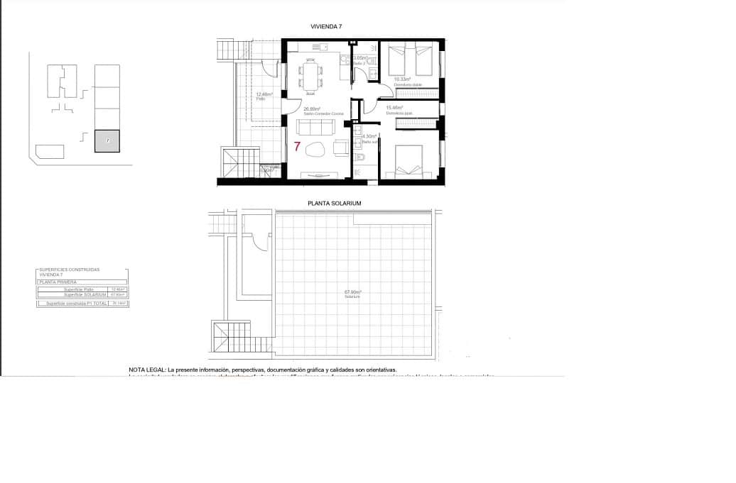 2 bedroom Apartment for sale in Pilar de la Horadada with pool garage - € 275,000 (Ref: 8586699)